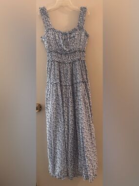 Doen x Gap cottagecore floral dress 100% cotton